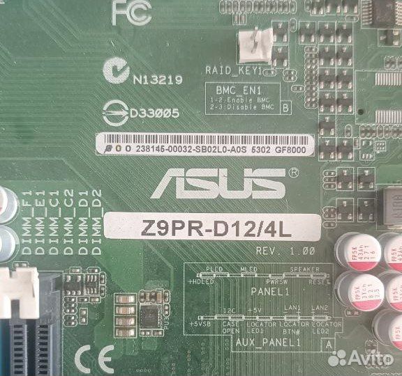 Серверная материнская плата Asus Z9PR-D12/4L