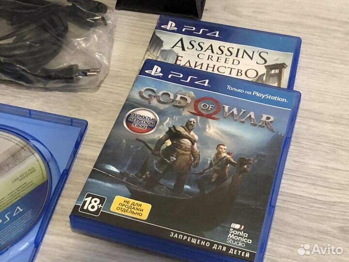 Sony playstation 4 Ps4 Pro 1tb с играми