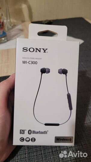 Беспроводные bluetooth наушники Sony WI c-300