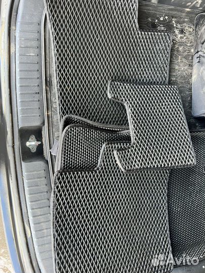 3d коврики eva с бортами киа рио