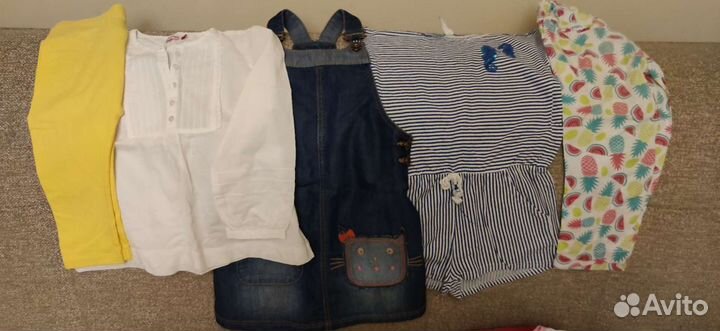 Вещи пакетом на девочку