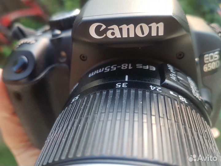 Зеркальный фотоаппарат canon 650d
