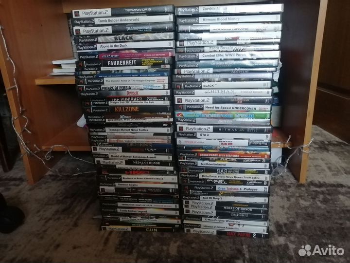 Диски на sony playstation 2