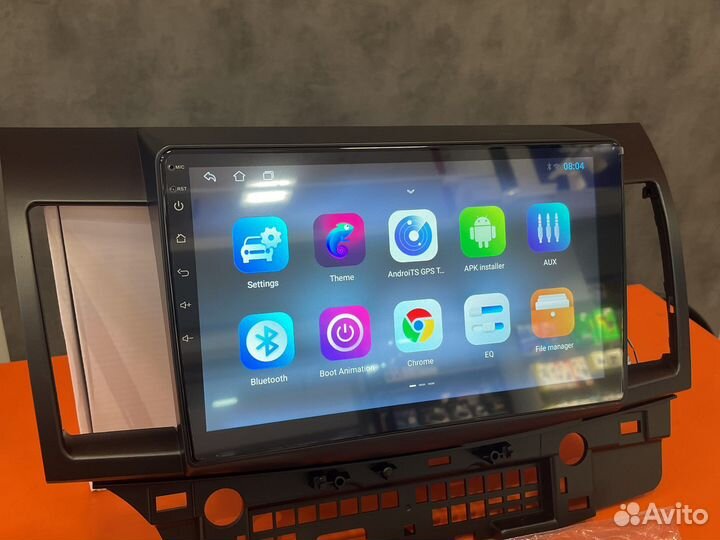 Автомагнитола андроид на Mitsubishi lancer x