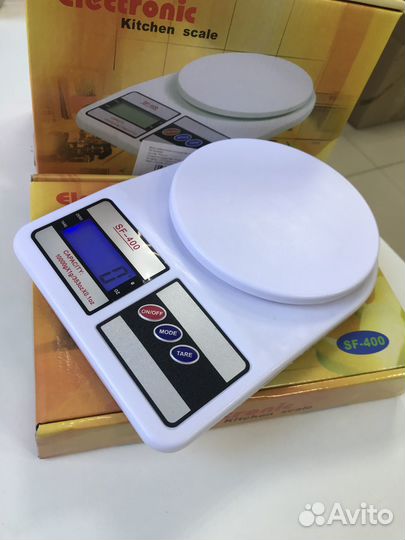 Весы электронные кухонные до 10кг (точность 1г)