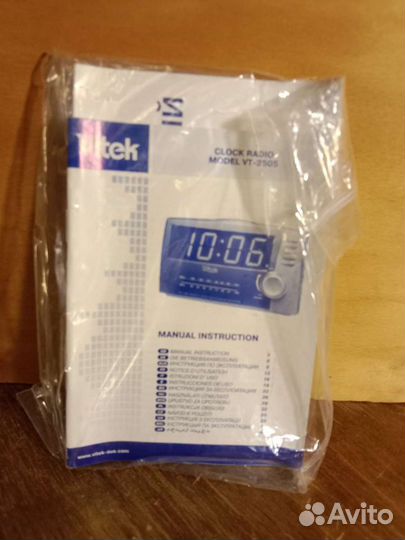 Радиочасы vitek vt 3505 GY