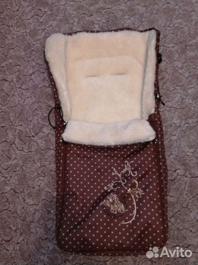 Конверт зимний меховой