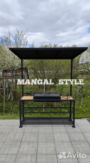 Беседка с мангалом