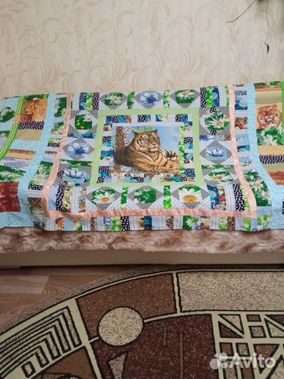 Покрывало в стиле пэчворк