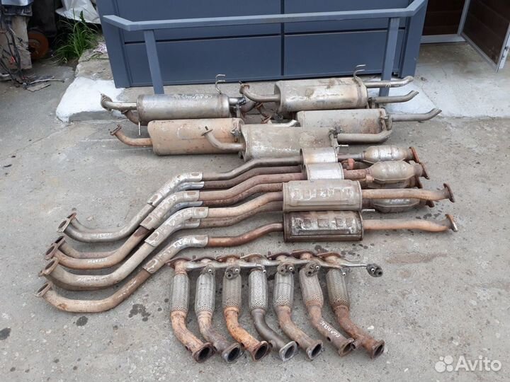 Kia Rio 3 / Hyundai Solaris Выхлопная система