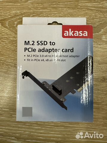 Переходник для диска ssd m2 to pci-e купить в Москве | Электроника | Авито