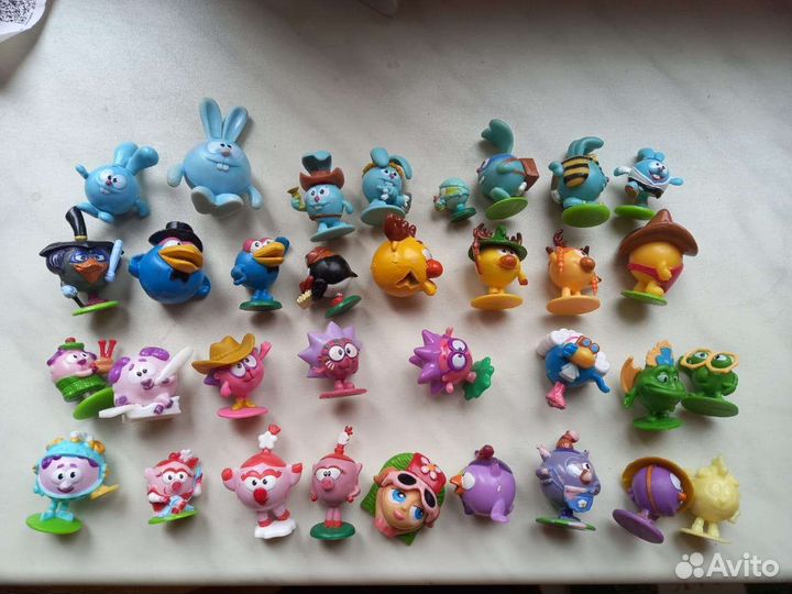 Игрушки из киндер сюрприз