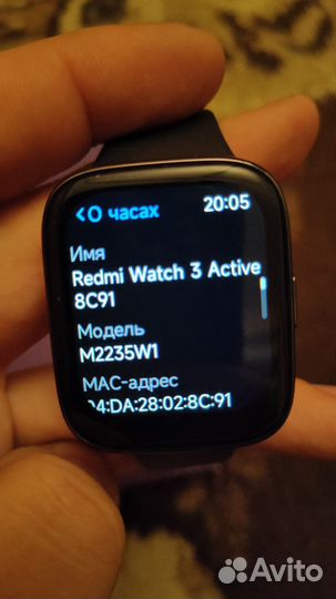 Смарт часы xiaomi redmi watch 3 active