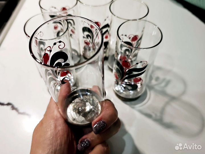 Стопки СССР объединение Светлана мельхиор