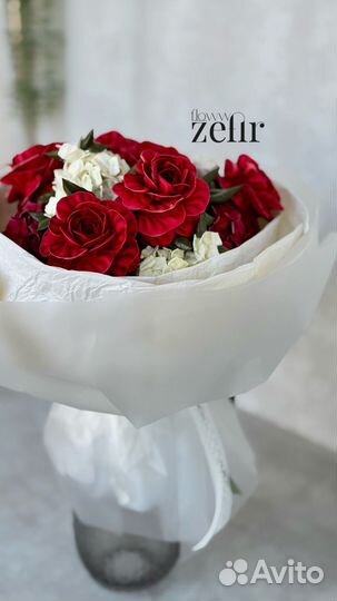 Сладкий букет из Зефира ручной работы