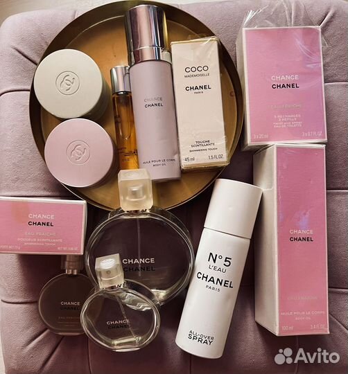Chanel Chance, Coco Mademoiselle, N5 оригинал