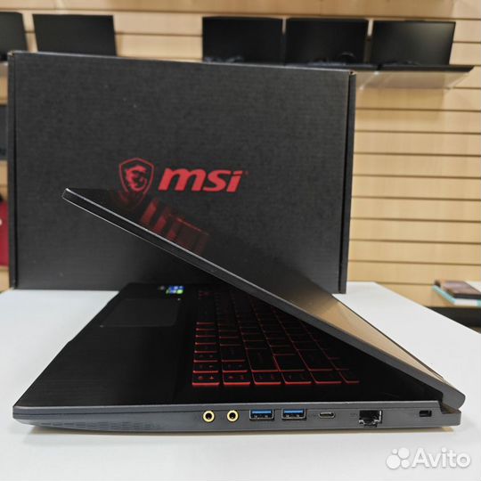 Игровой ноутбук MSI i5/RTX3050/РАССРОЧКА/гарантия