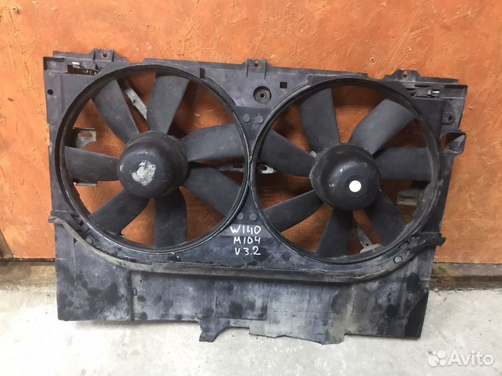 Вентиляторы охлаждения mercedes w140