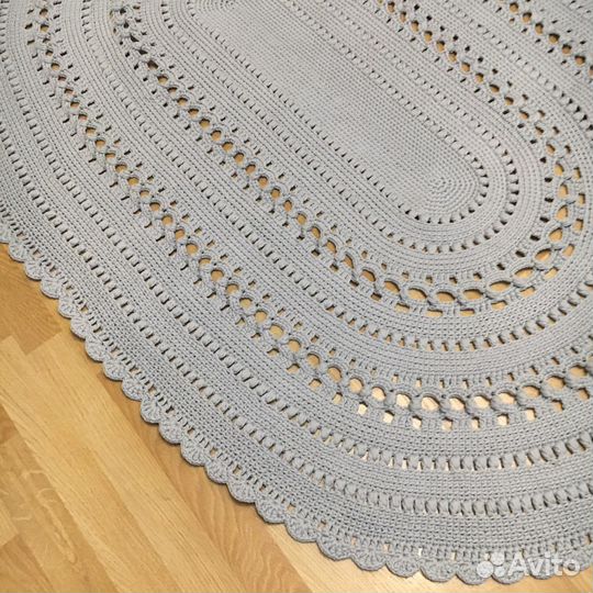 Ковер « Ажур» ручная работа крючок