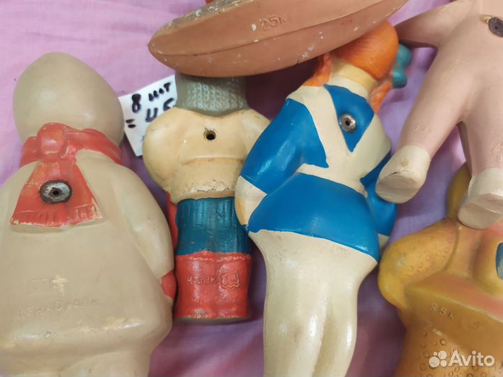 Детские игрушки резиновые СССР