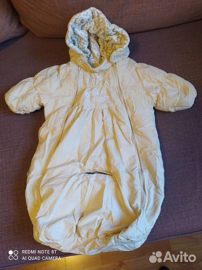 Зимний конверт kerry 0-3мес