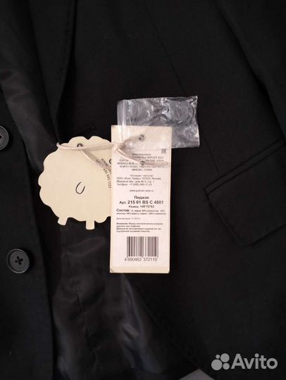 Пиджак gulliver 140 новый