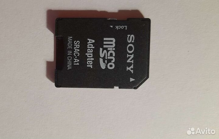 Карты памяти MicroSD, адаптеры, Memory stick