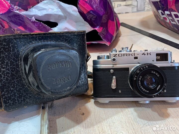 Плёночный фотоаппарат Zorki-4K (Зоркий 4К)