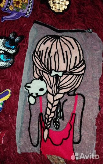 Патчи вышивка для одежды