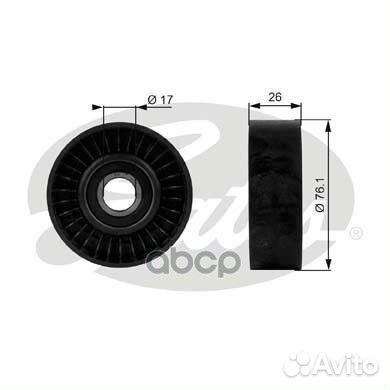 Ролик натяжной приводного ремня T38015 Gates