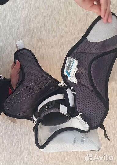 Вратарские блин и ловушка bauer 1x sr