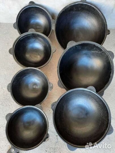 Казан чугунный узбекский 3-100л