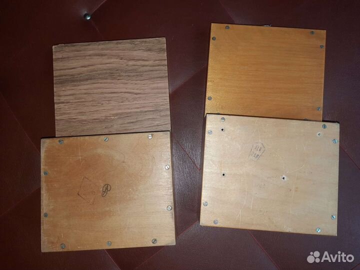 Деревянные шкатулки 2 шт