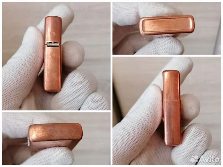 Зажигалка бензиновая/Медь/Copper