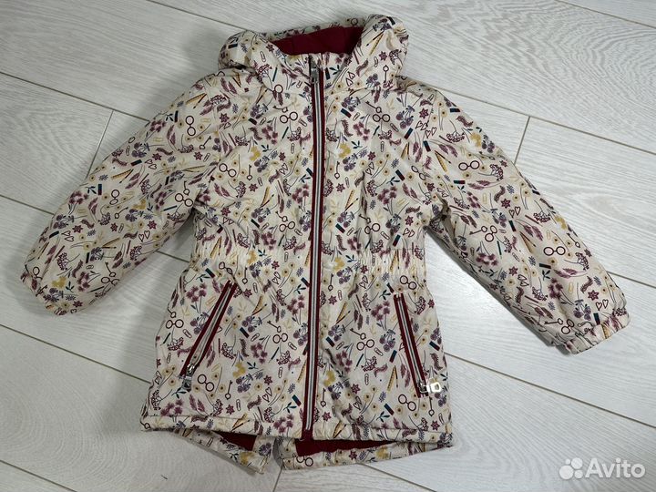 Куртка парка для девочки демисезонная