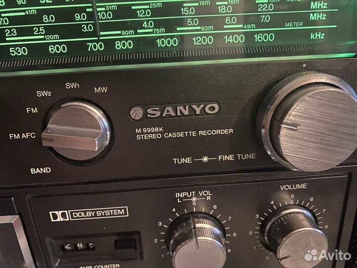 Магнитола Sanyo M9998K Япония (220в)