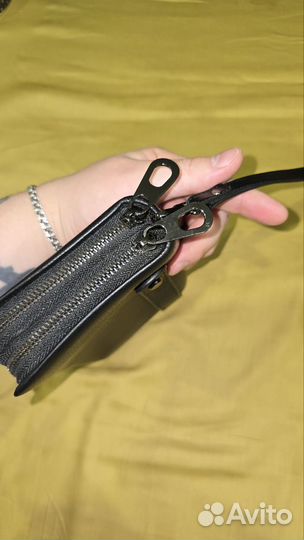 Портмоне мужское из натуральной кожи / клатч