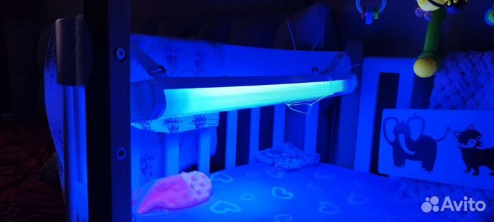 Ультрафиолетовая лампа для детей от желтушки