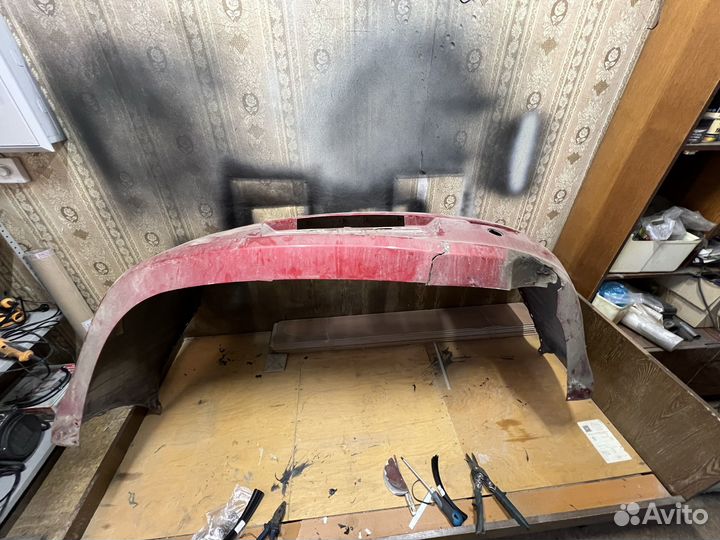 Задний бампер lancer 10 дорестайл