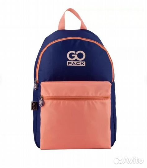 Рюкзак GoPack Сity 159-3 фиолетовый, персиковый GO