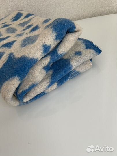 Одеяло детское шерстяное СССР 90х140