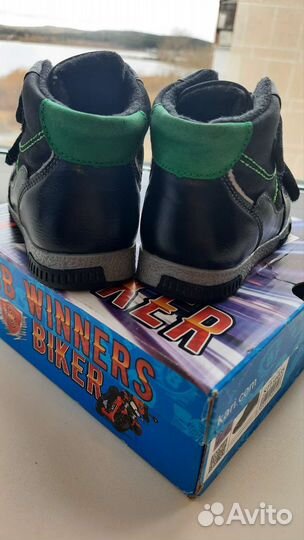 Ботинки демисезонные для мальчика 22