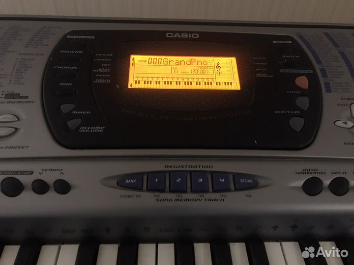 Синтезатор casio ctk 671 с регулируемой подставкой