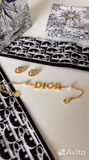 Серьги премиального качества Dior