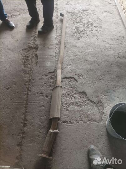 Глушитель ср. часть Jaguar X-type 2001-2009