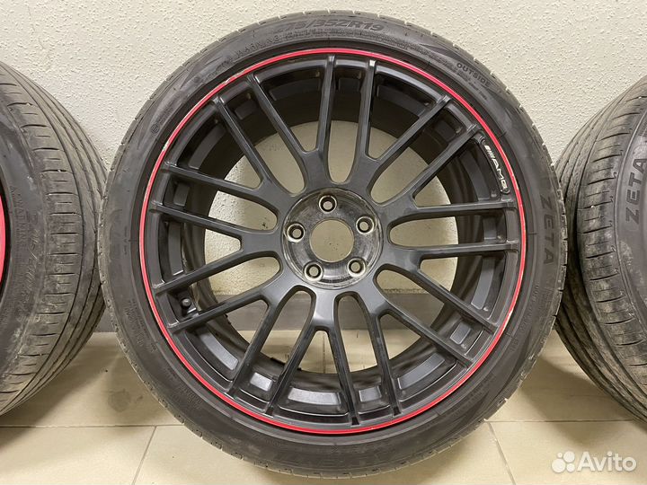 Разноширокий комплект колес в сборе 5*112 R19