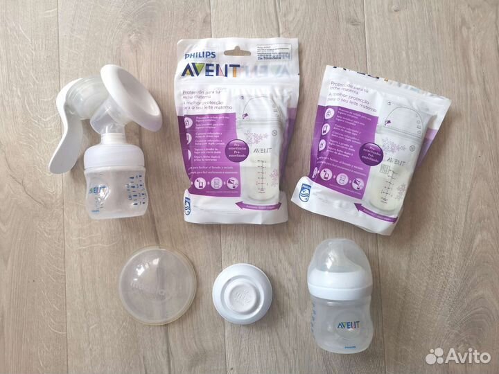 Молокоотсос Medela Swing Flex + набор Avent