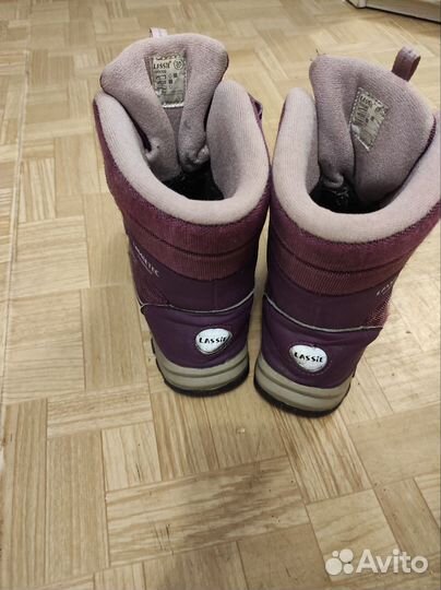 Зимние сапоги на девочку 35