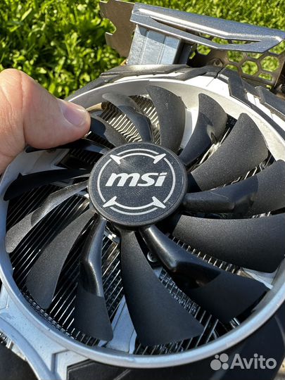 Видеокарта MSI GTX 1070 ti 8gb armor 8G