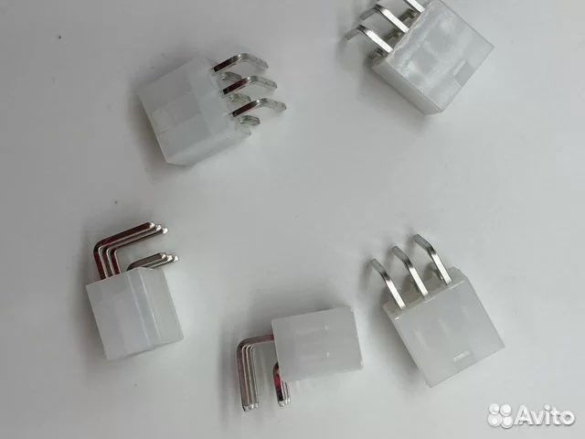 Разъем 6 pin (угловой) S9/T9+, авалон 9 серии